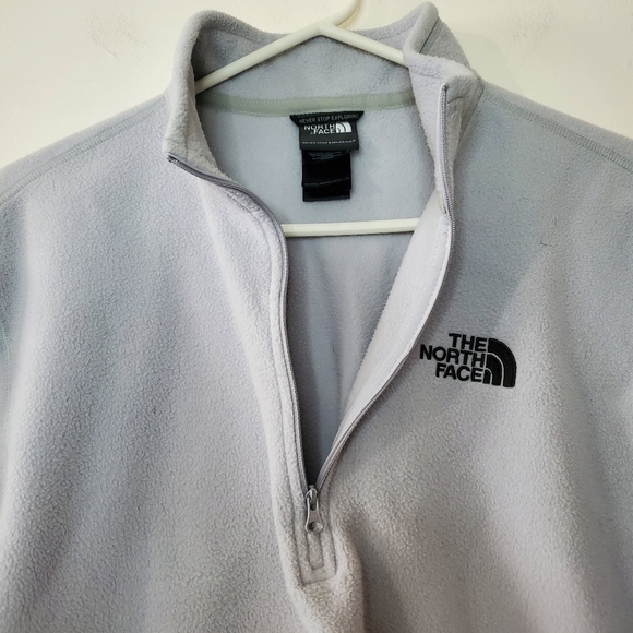 The North Face Mens TKA 100 Glacier 1/4 Zip Fleece Size Large - Picture 3 of 12